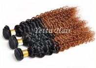 Luz profissional - Weave marrom do cabelo de Ombre Remy nenhum Tang nenhuma mistura