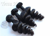 pacote malaio do cabelo encaracolado de 100g 7A, extensões naturais do cabelo do Virgin da onda
