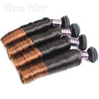 Weave indiano do cabelo humano de um Ombre de 14 - 16 polegadas nenhum derramamento de nenhum odor hediondo