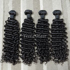 Extensões profundas encaracolados do cabelo da onda do cabelo malaio do Virgin 8&quot; - 30&quot; disponível