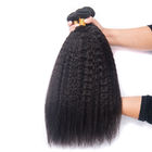 Alise o Weave perverso peruano do cabelo reto de 8 polegadas para mulheres negras
