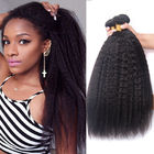 Alise o Weave perverso peruano do cabelo reto de 8 polegadas para mulheres negras