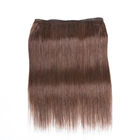Extensões do cabelo humano de Ombre da cor de Brown/Weave cabelo reto com fechamento 4X4