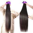 Extensões naturais indianas retas de seda do cabelo de 40 polegadas para mulheres negras