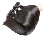 Cor natural do Weave saudável e grosso do cabelo humano de Remy do indiano da extremidade 100% para senhoras