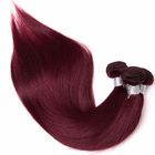 O cabelo reto peruano da cor 99J saudável empacota 30 polegadas nenhum produto químico