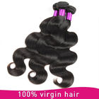 Emaranhado do cabelo do Virgin do brasileiro da onda 100% do corpo de 3 pacotes livre e nenhum derramamento