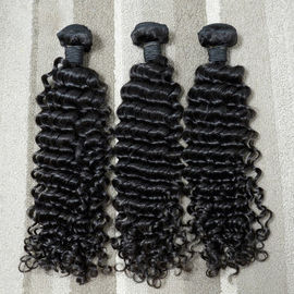o emaranhado original do cabelo humano das extensões malaias encaracolados do cabelo do Virgin 7A livra