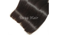 As extensões indianas duráveis populares do cabelo humano, limpam/o cabelo reto de Remy Virgin liso