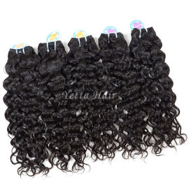 As extensões malaias do cabelo do Virgin italiano completo da onda molharam e cabelo humano ondulado