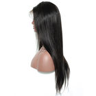 Parte inferior grossa/completamente cutícula das perucas retas do cabelo humano da parte dianteira do laço
