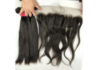 O cabelo reto de seda do Virgin brasileiro de 100% empacota o preto natural nenhum Tangling