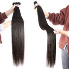 Weave reto cutícula 100% completa não processada do cabelo humano do Virgin de 40 polegadas