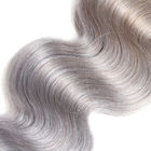 Extensões grossas do cabelo humano de Ombre da onda do corpo um cinza de 40 polegadas para mulheres