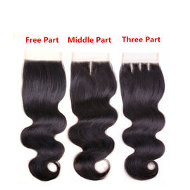 Weave indiano apertado/puro de trama dobro/franceses do cabelo humano ondula pacotes do cabelo humano