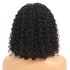 perucas do cabelo humano da parte dianteira do laço 13X4 para a onda perverso das extensões pretas de Ladys