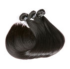 Cor natural do Weave saudável e grosso do cabelo humano de Remy do indiano da extremidade 100% para senhoras