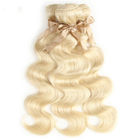 Pacotes 100% do cabelo do Virgin de Yetta com a onda loura brasileira frontal do corpo