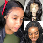 8&quot; atam completamente perucas do cabelo humano para mulheres negras/peruca do laço da onda corpo transparente