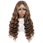 Brasileiro Remy Human Hair Wigs do Virgin 30&quot; trama dobro